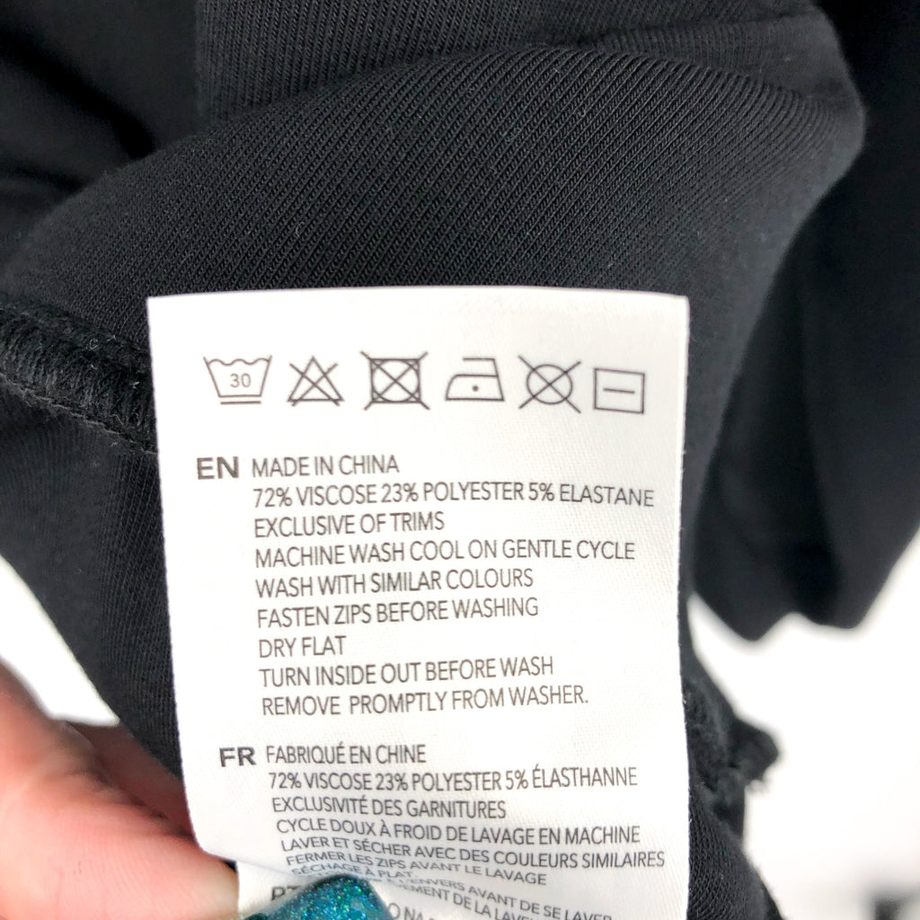 VARLEY Women's Hawley Half Zip Sweatshirt Small Black DoubleSoft NWT
