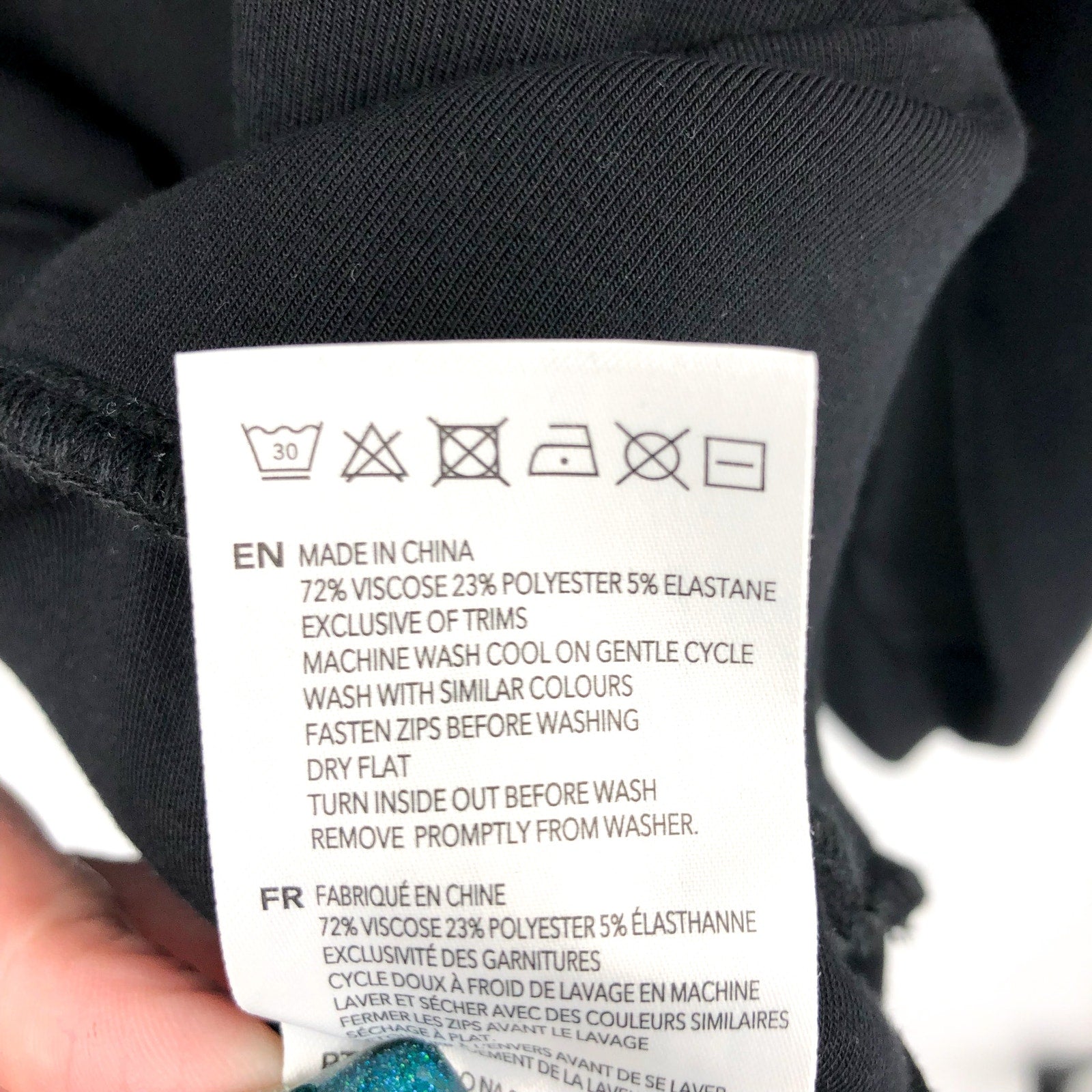 VARLEY Women's Hawley Half Zip Sweatshirt Small Black DoubleSoft NWT