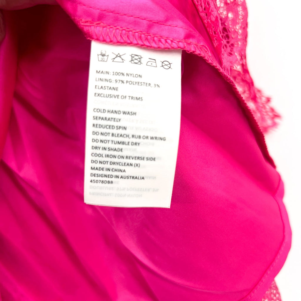 BARDOT JUNIOR Girl's Gertrude Lace Dress Size 2T Pink Long Sleeve NWT