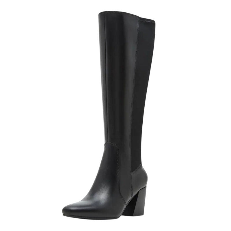 Blondo Womens Silvanna Knee High Boots Size 9 M Black Leather Waterproof NWOB