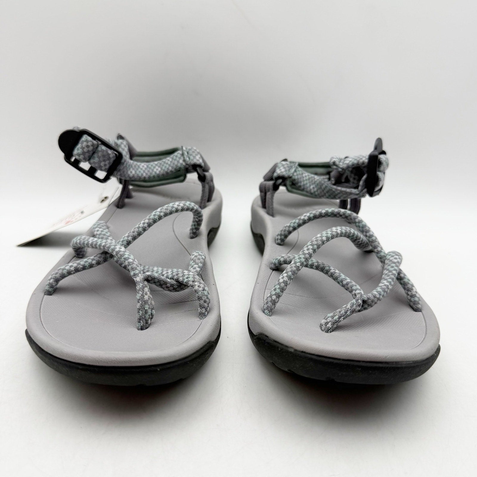 Viakix Womens Samara Hiking Sandals US 6 EU 37 Grey Black NIB