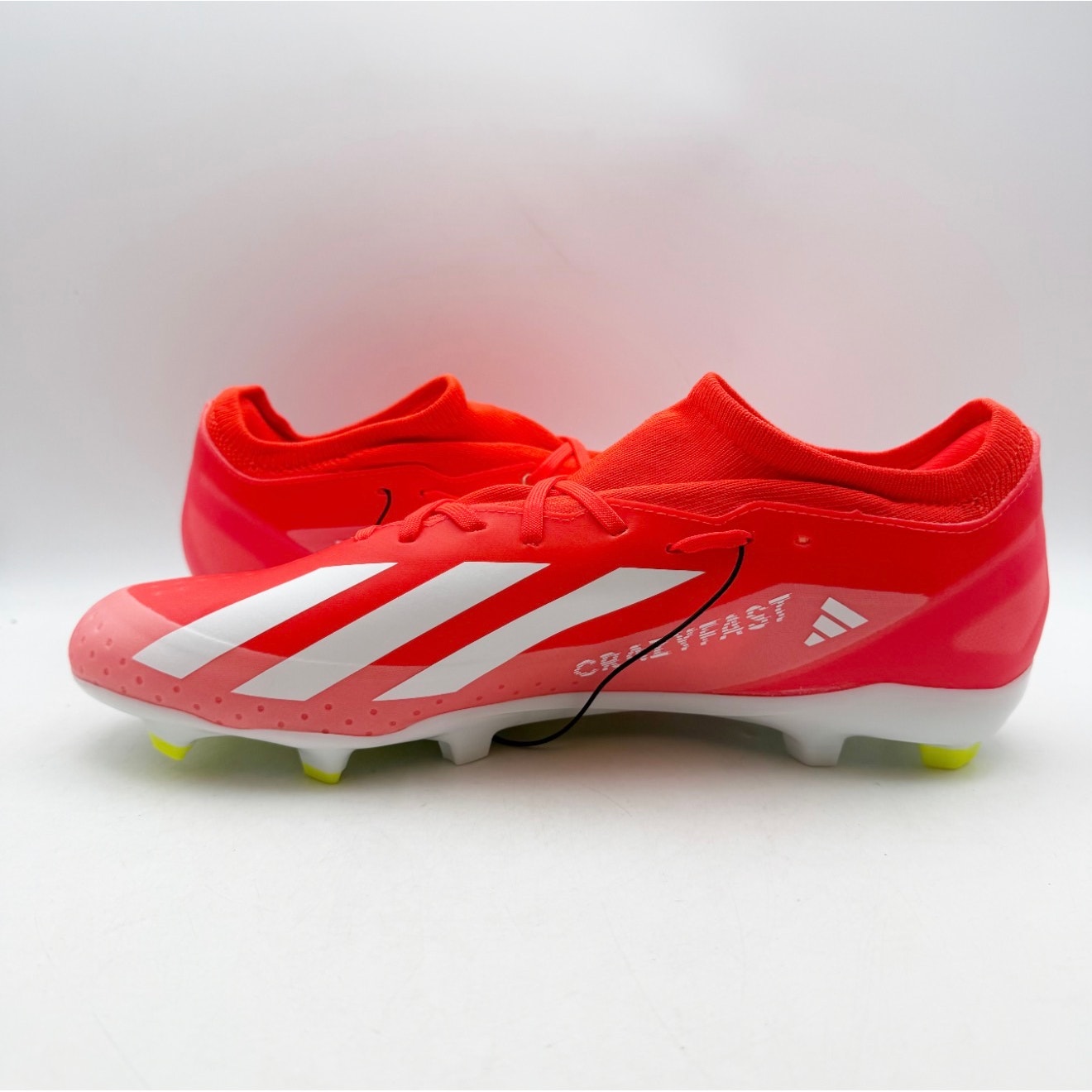 Adidas Mens X Crazyfast League FG Soccer Cleats Size 12 Solar Red IE2377 NWOB