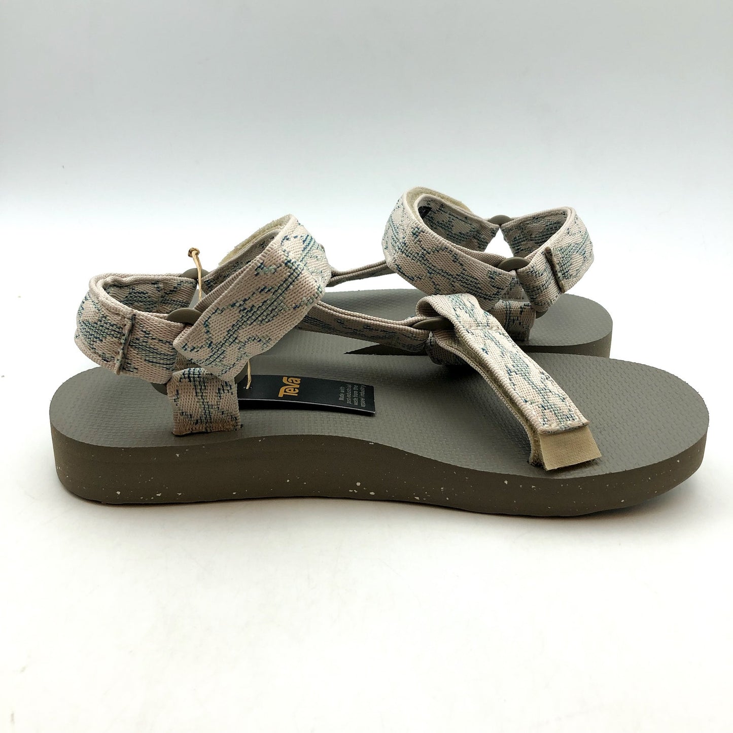 TEVA Womens Original Universal ReLoop Sandals US 8 EU 38 Feather Grey NIB