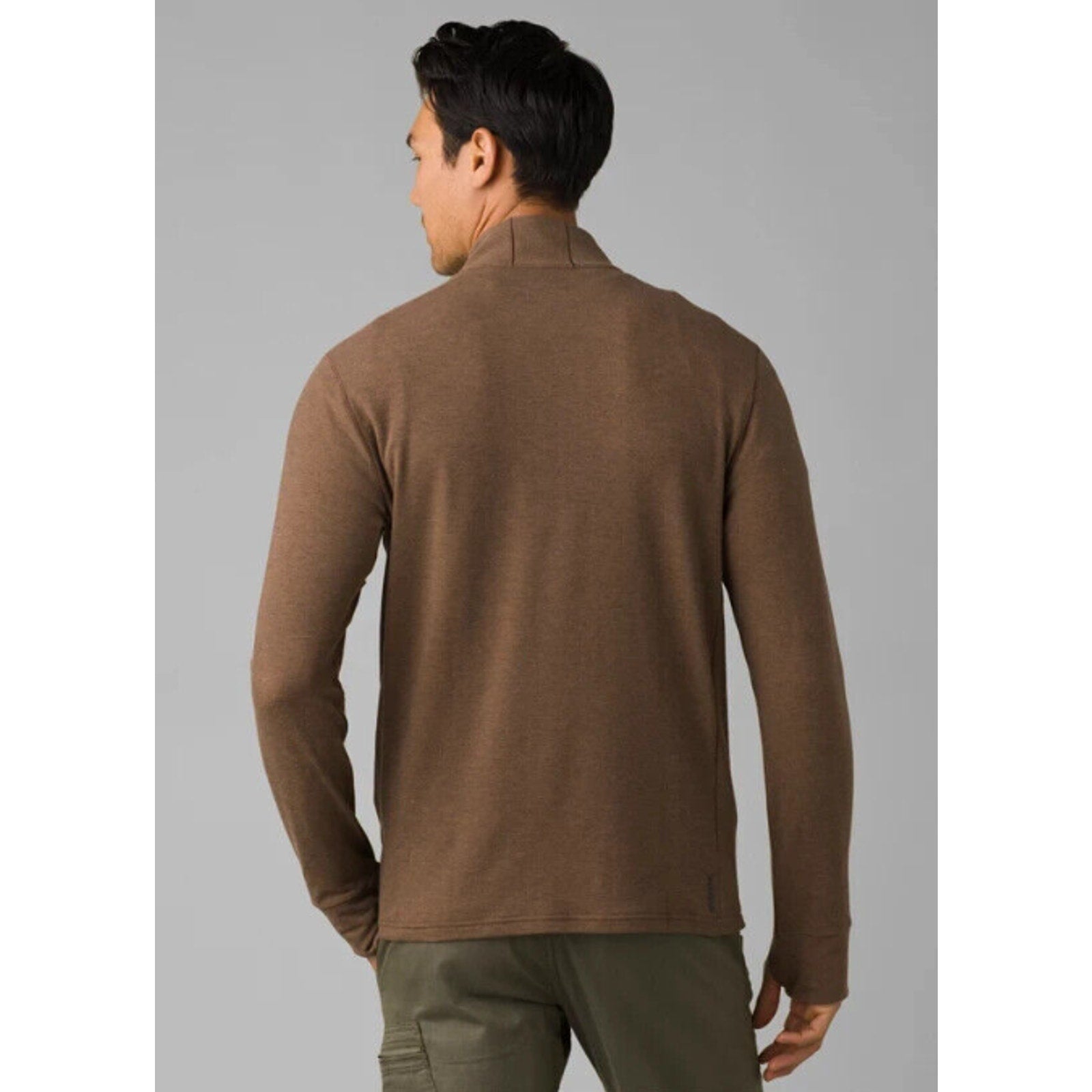 prAna Mens Altitude Tracker 1/4 Zip Pullover XXL Camel Tan Sweatshirt NWT