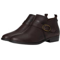 David Tate Womens Maverick Ankle Booties Size 9 Wide Brown Leather Boots NIB