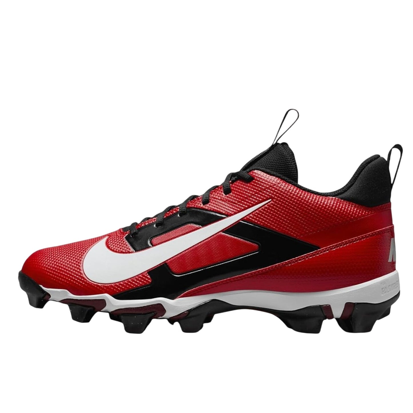 Nike Kids Alpha Menace 4 Shark Football Cleats Size 6 Red White NWOB