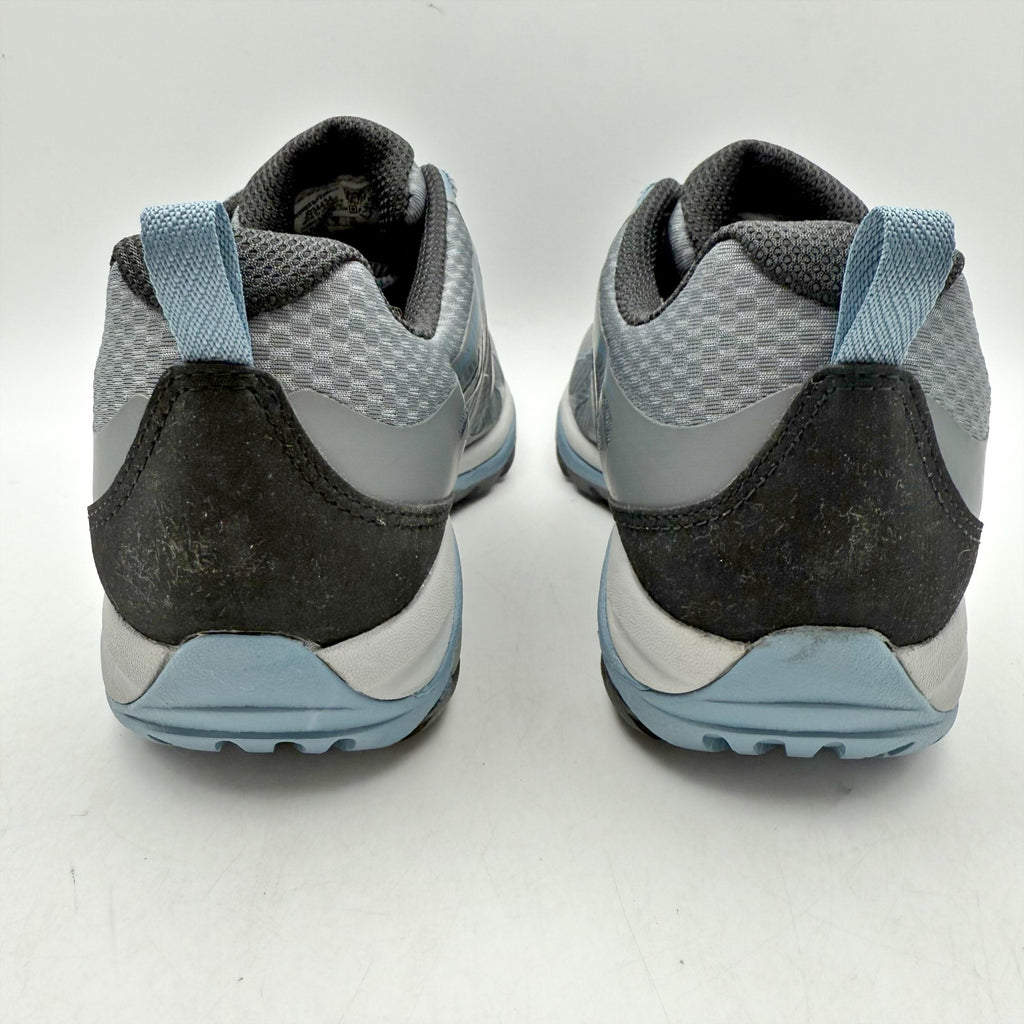 Merrell Womens Siren Edge 3 Hiking Shoes Size 7.5 WIDE Blue Grey Waterproof NWOB
