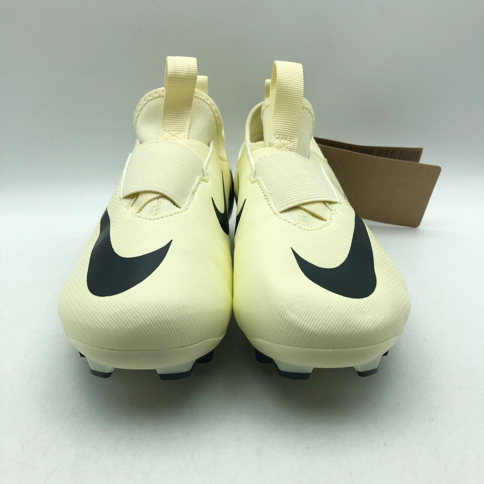 Nike Mercurial Vapor 15 Academy Soccer Cleats YOUTH 2.5 Pale Yellow DJ5617 NWOB