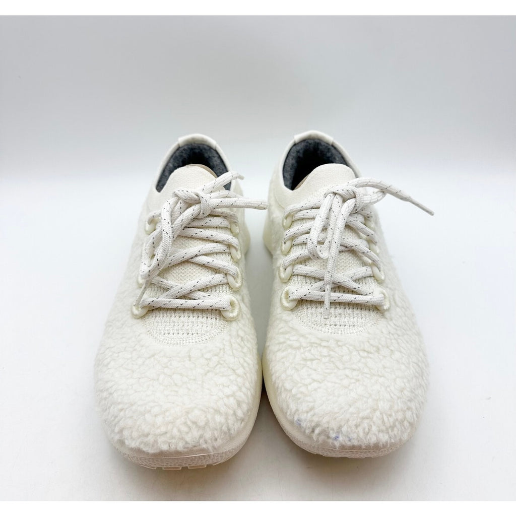 AllBirds Women's Wool Dasher 2 Fluffs Sneaker Size 7 EU 37 Natural White NIB