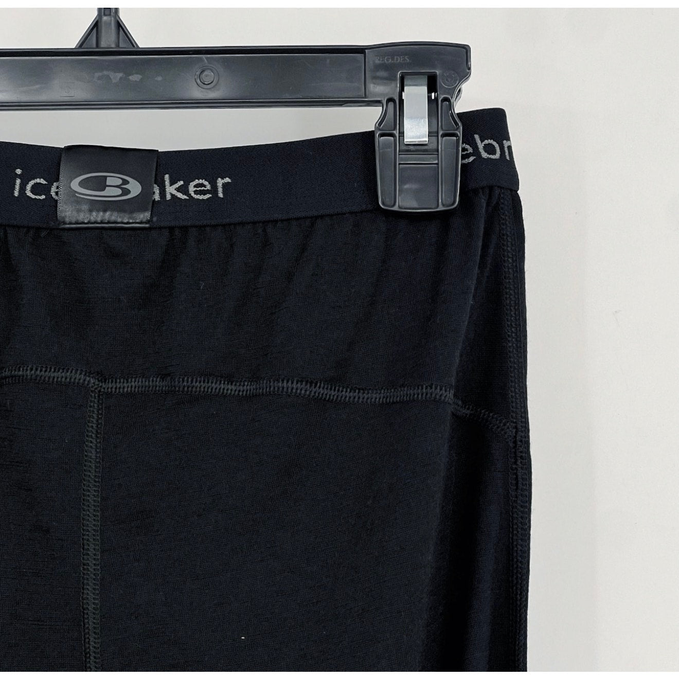 ICEBREAKER Women's Merino 200 Oasis Thermal Leggings XS Black Base Layer NWT