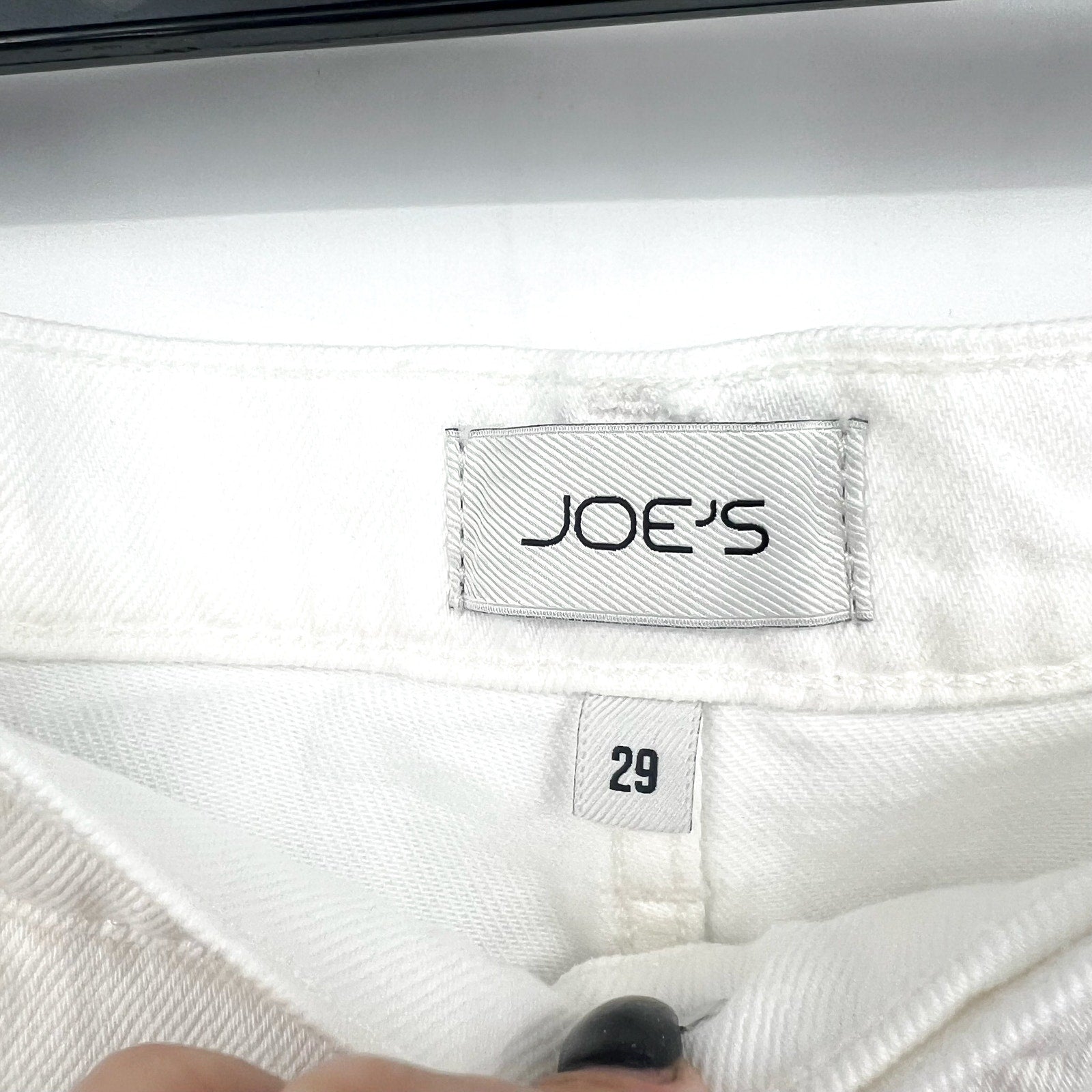 JOE'S JEANS Womens Ryan Low Slung Baggy Jeans Size 29 US 8 White Rigid NWT