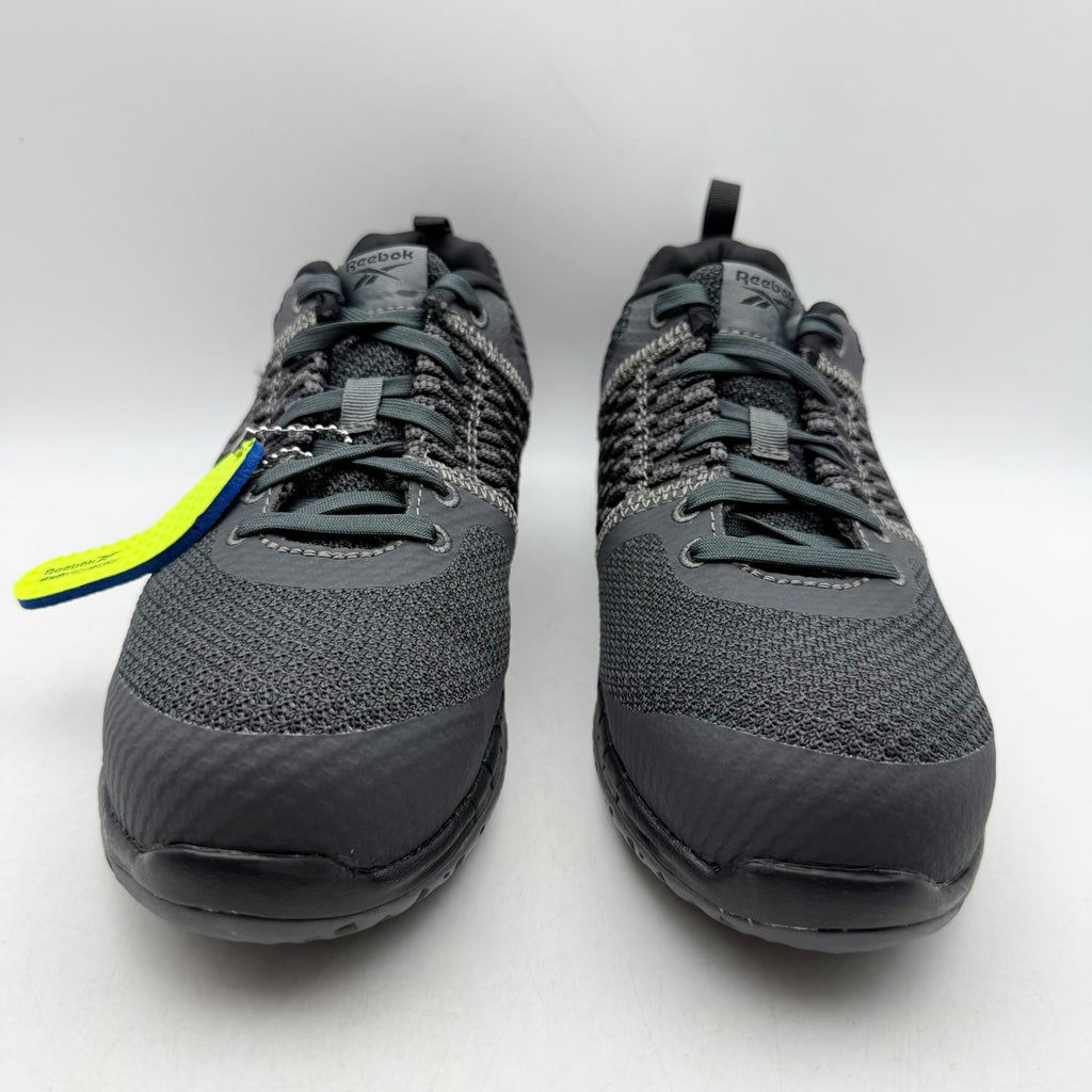 Reebok Mens Print Work ULTK Work Shoes US 8.5 M Grey Black Composite Toe NIB