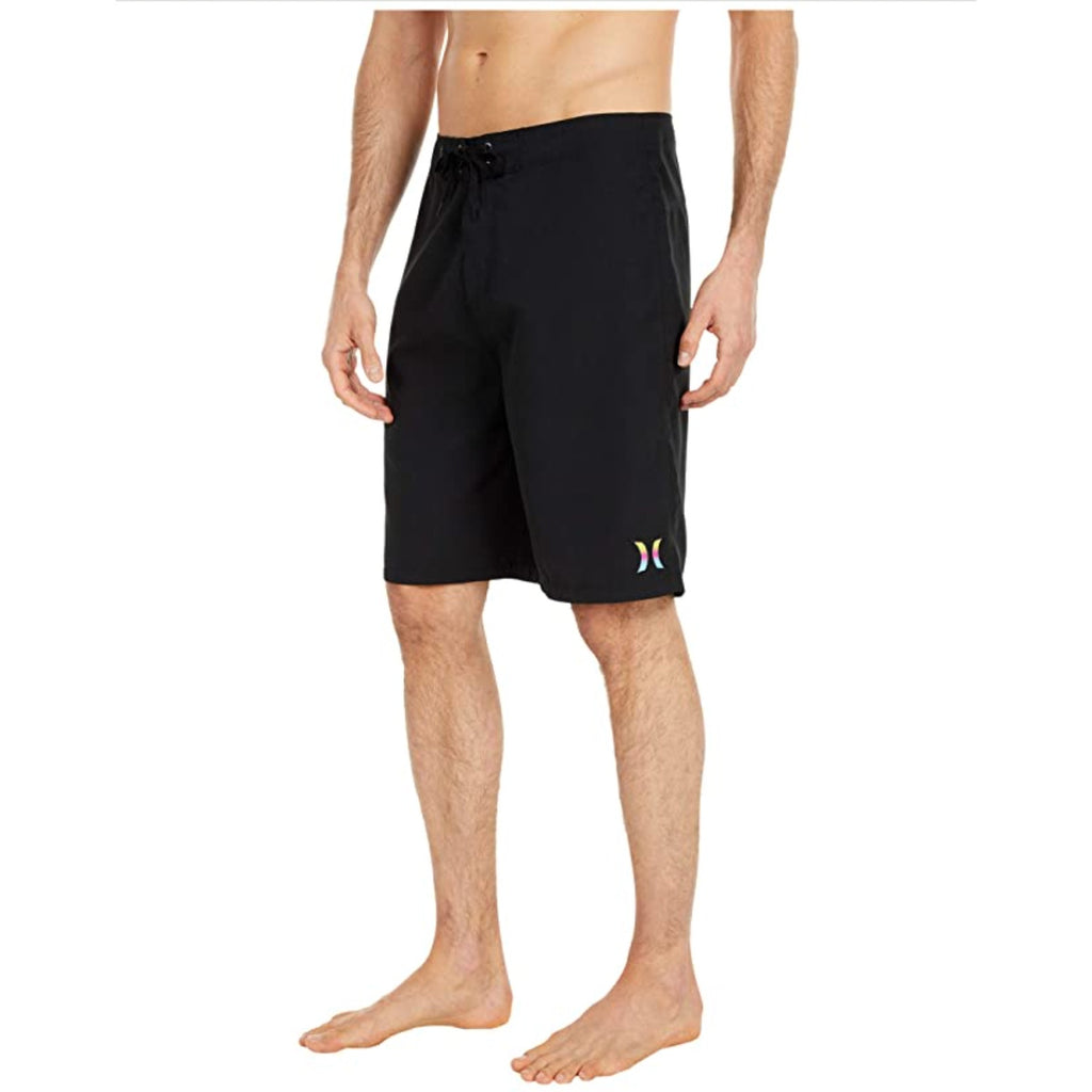 Hurley Mens One and Only Gradient Board Shorts Size 30 Small Black NWT