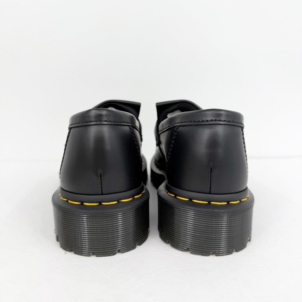 Dr. Martens Womens Audrick Platform Loafers US 11 EU 43 Black Nappa Lux NWOB