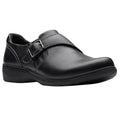 Clarks Womens Carleigh Jazz Shoes US 11 M EU 42.5 Black Leather NWOB