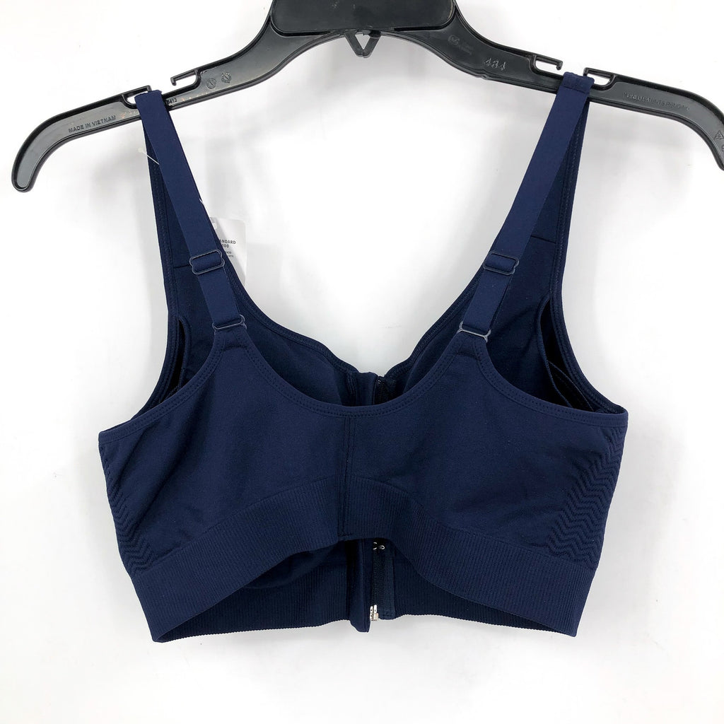 ANITA Women's Lynn Post Mastectomy Bra Large Maritime Blue Molded Cups NWT