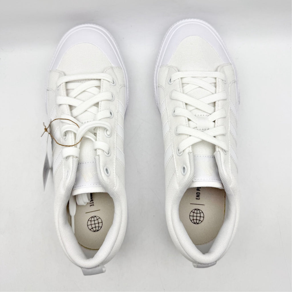 Adidas Womens Bravada 2.0 Skateboard Platform Sneakers US 8.5 White NWT