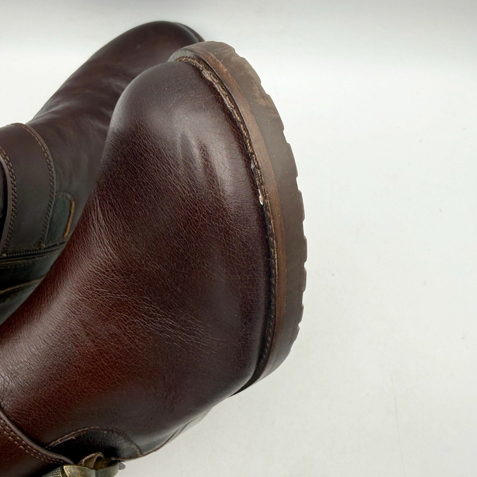 SOFFT Womens Brie Ankle Boots US 9 M Brown Leather Waterproof NWOB