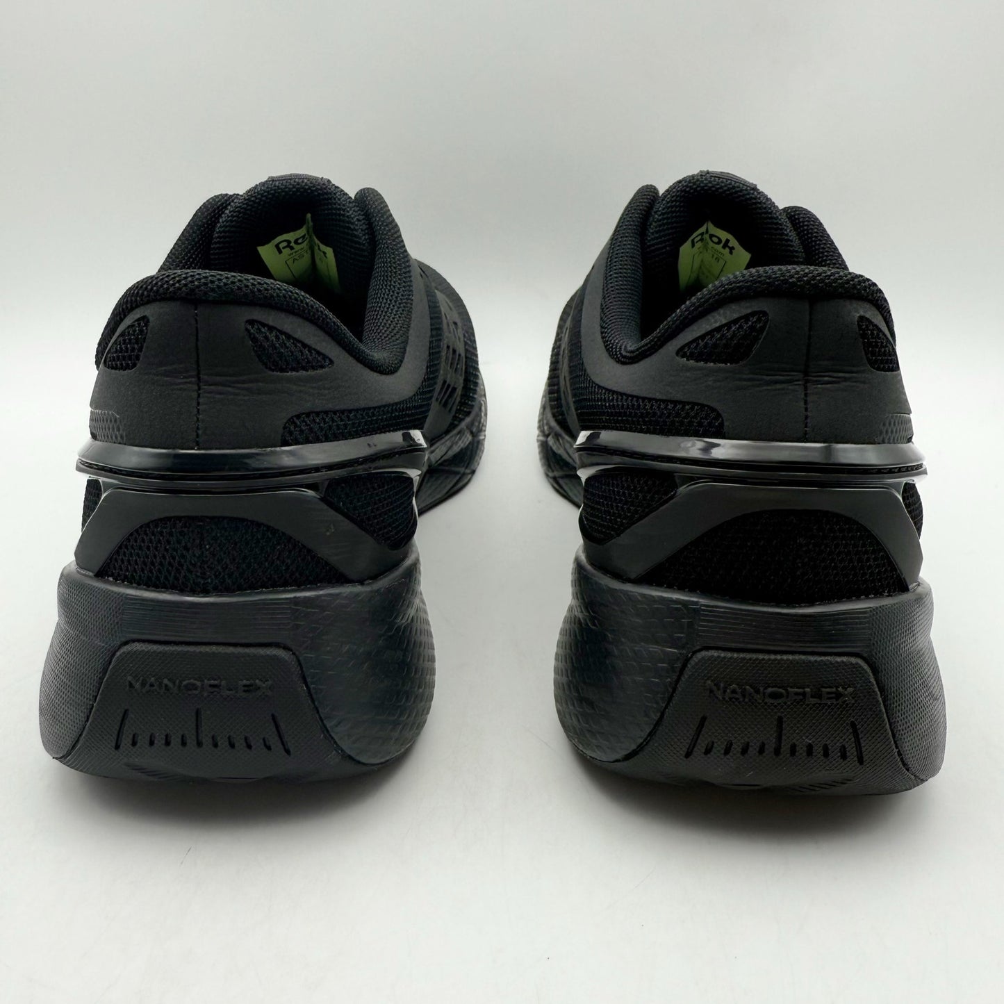 Reebok Womens Nanoflex TR EH Comp Toe Work Sneakers US 6.5 Wide Black NIB