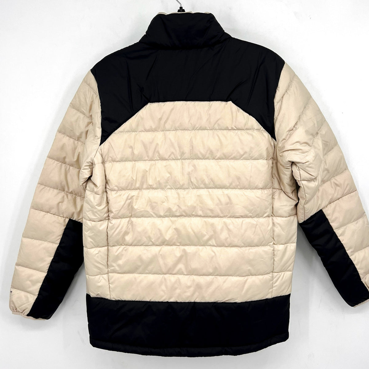 COLUMBIA Men's Autumn Park Down Jacket Small Cream Black NWT