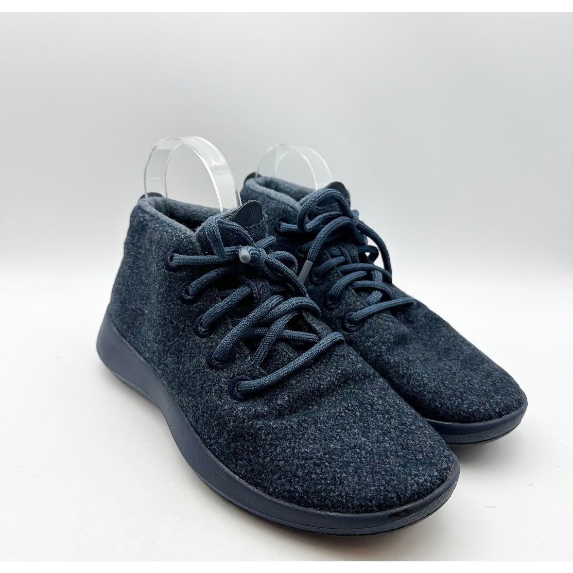 ALLBIRDS Womens Wool Runner-up Mizzles Sneakers US 8 Savanna Night Blue NWOB