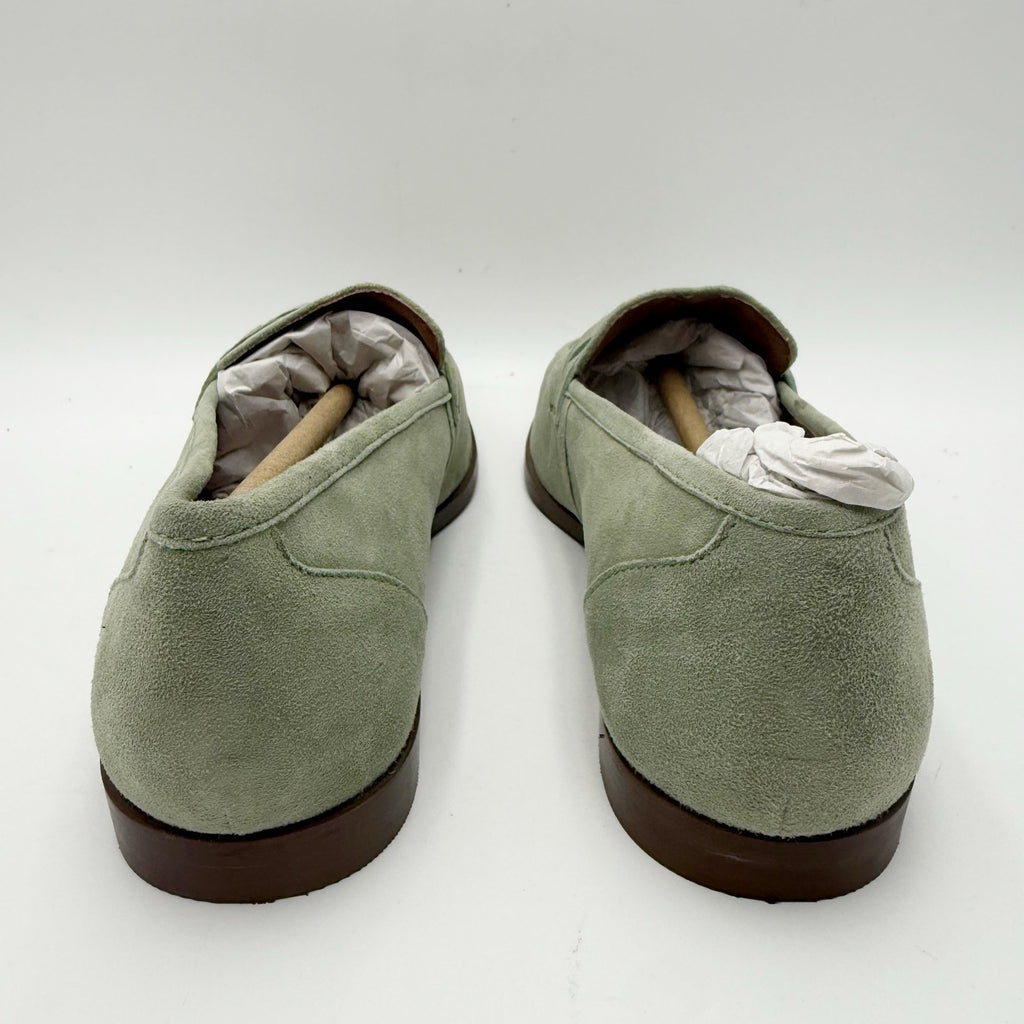 Seychelles Womens Afternoon Stroll Loafers Size 7.5 Sage Green Suede NIB