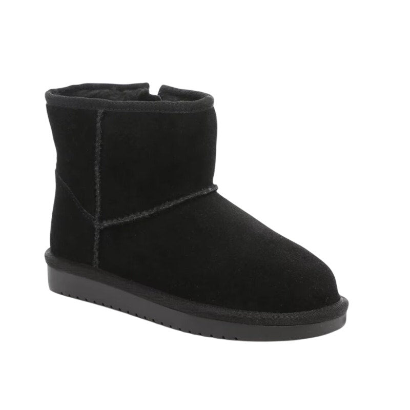 Koolaburra by UGG Kids Koola Mini Boot Baby Toddler Size 7 Black Suede NWOB