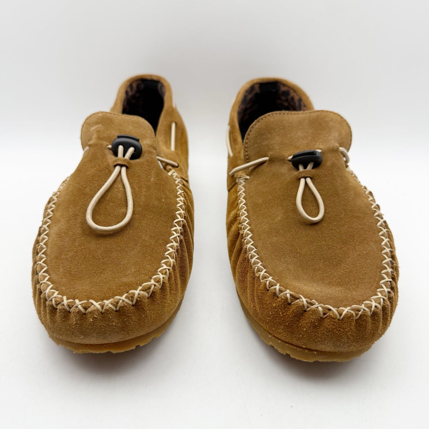 SAS Womens Running Late-X Loafers US 10.5 M EU 42 Tan Leather Slip On NIB