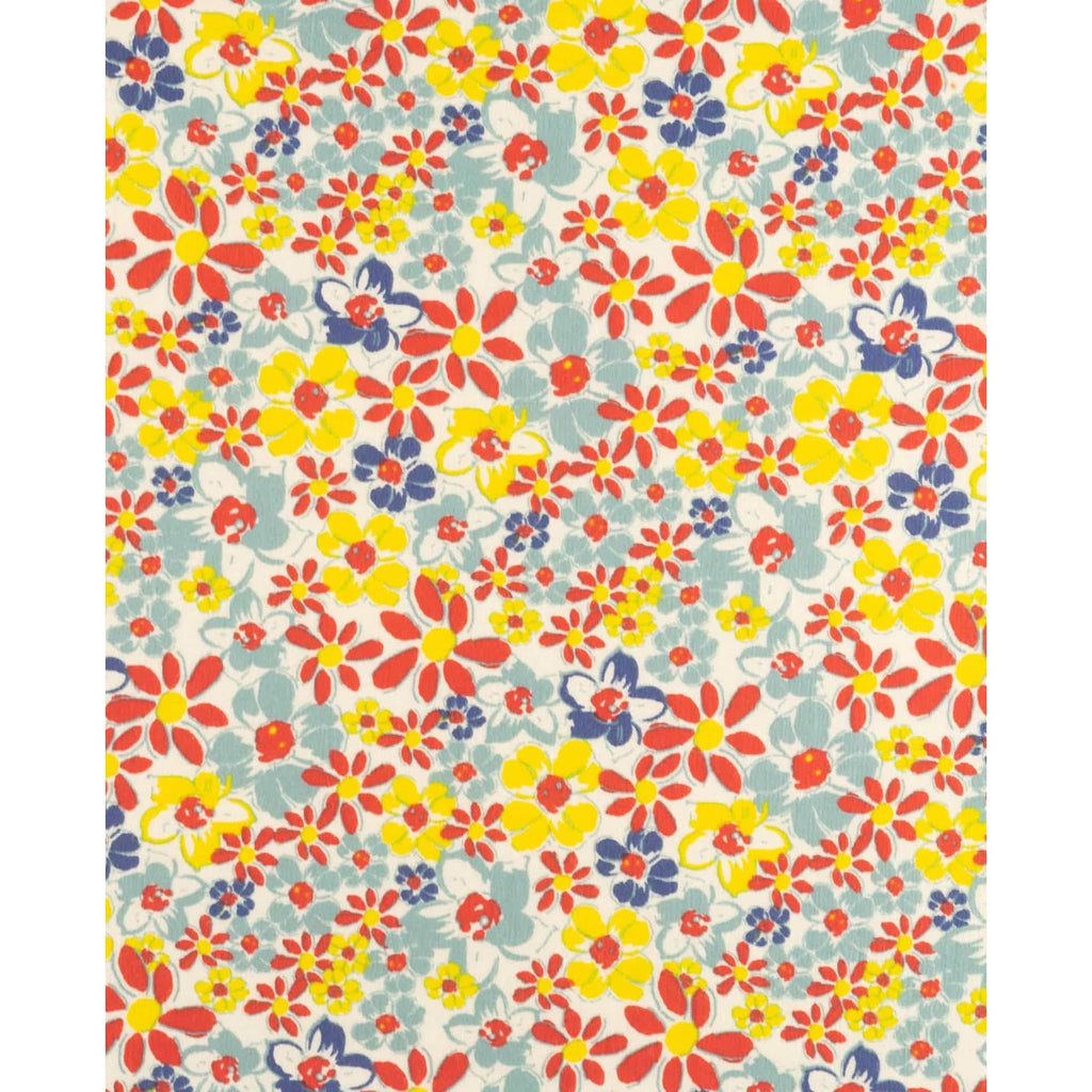 TOAD & CO Womens Rosemarie Dress XS Yellow Red Barley Floral Short Sleeve NWT