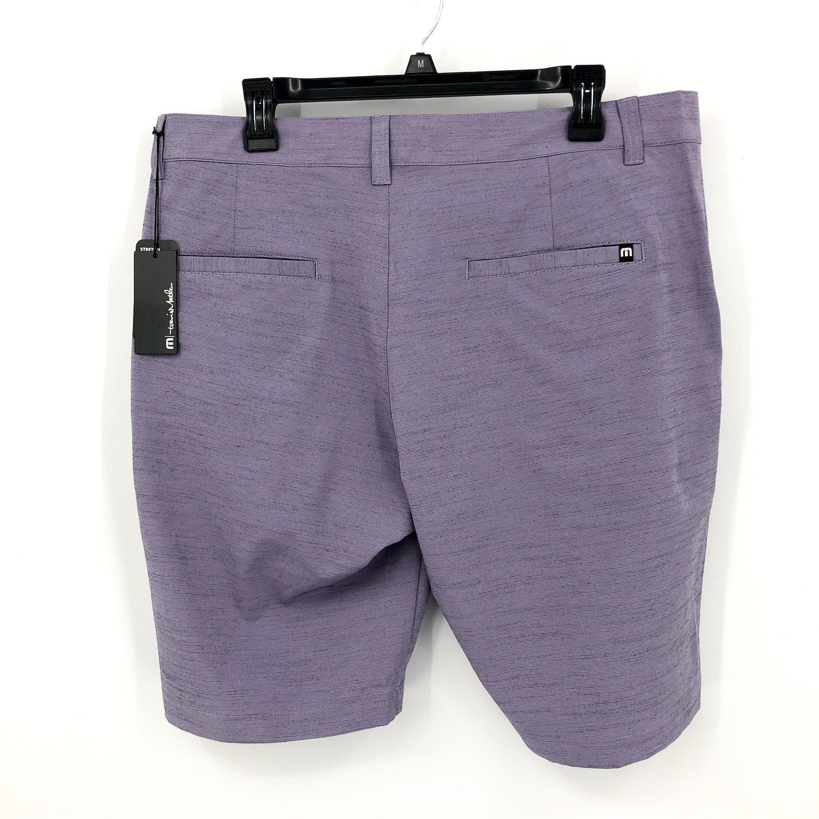 TRAVIS MATHEW Men's Switchbox Hybrid 9" Shorts Large Purple Mulled Grape NWT