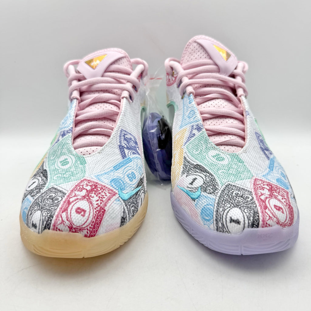 NIKE Mens Lebron XXll QS Sneakers US 10 EU 44 White Multicolor Athletic NIB