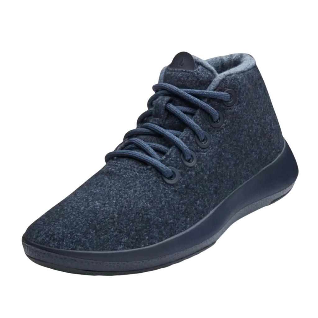 Allbirds Womens Wool Runner-up Mizzles Sneakers US 10 Navy Blue High Top NWOB