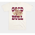 HOMEFIELD Mens Texas A&M Ol Sarge Good Bull Tshirt Large Cream Short Sleeve NWT