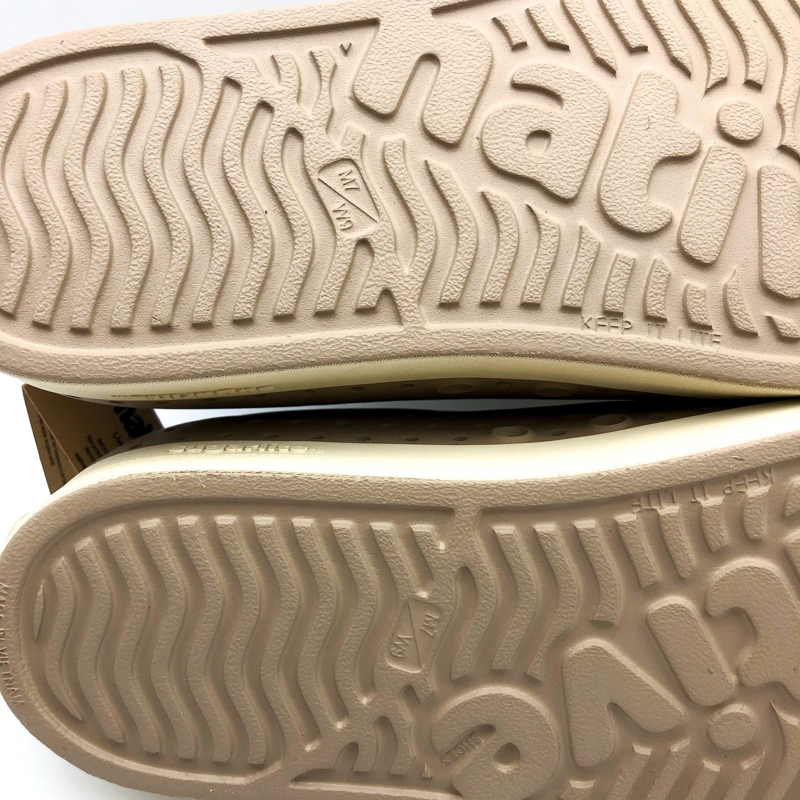 Native Womens Jefferson EVA Slip On Sneaker US 9 M EU 40 Brown Tan Shoes NIB