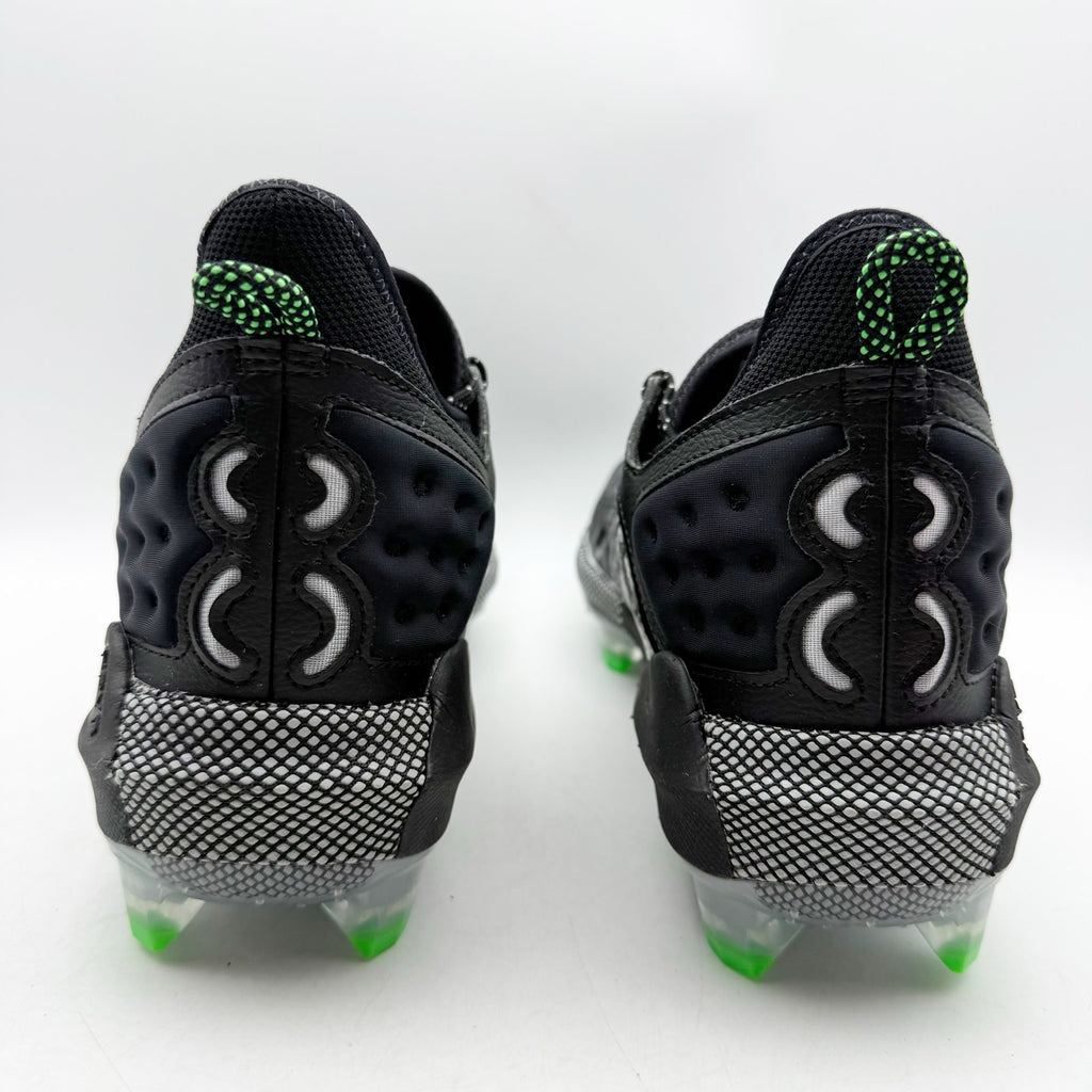 Under Armour Mens Harper 8 Elite Baseball Cleats SIZE 8 EU 41 Black Green NWOB