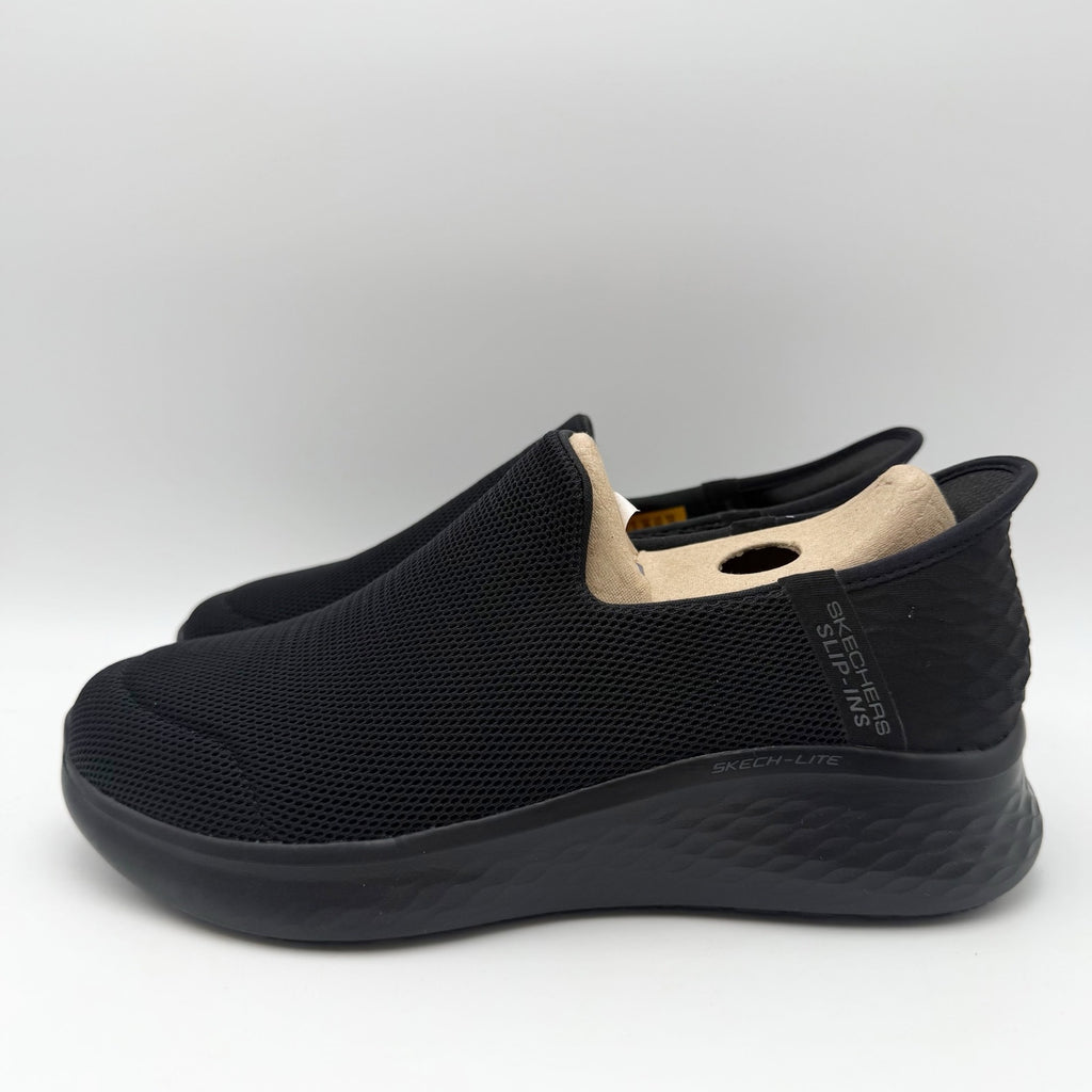 Skechers Womens Slip-Ins Lite Pro Work Sneakers Size 6 Black Slip Resistant NIB
