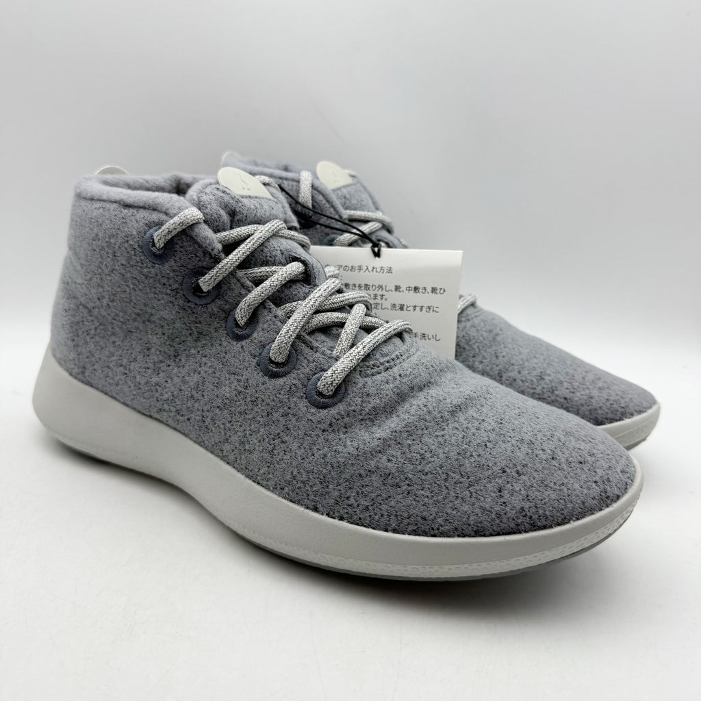 Allbirds Mens Wool Runner Mizzles Sneakers US 9 Medium Grey High Tops NWT