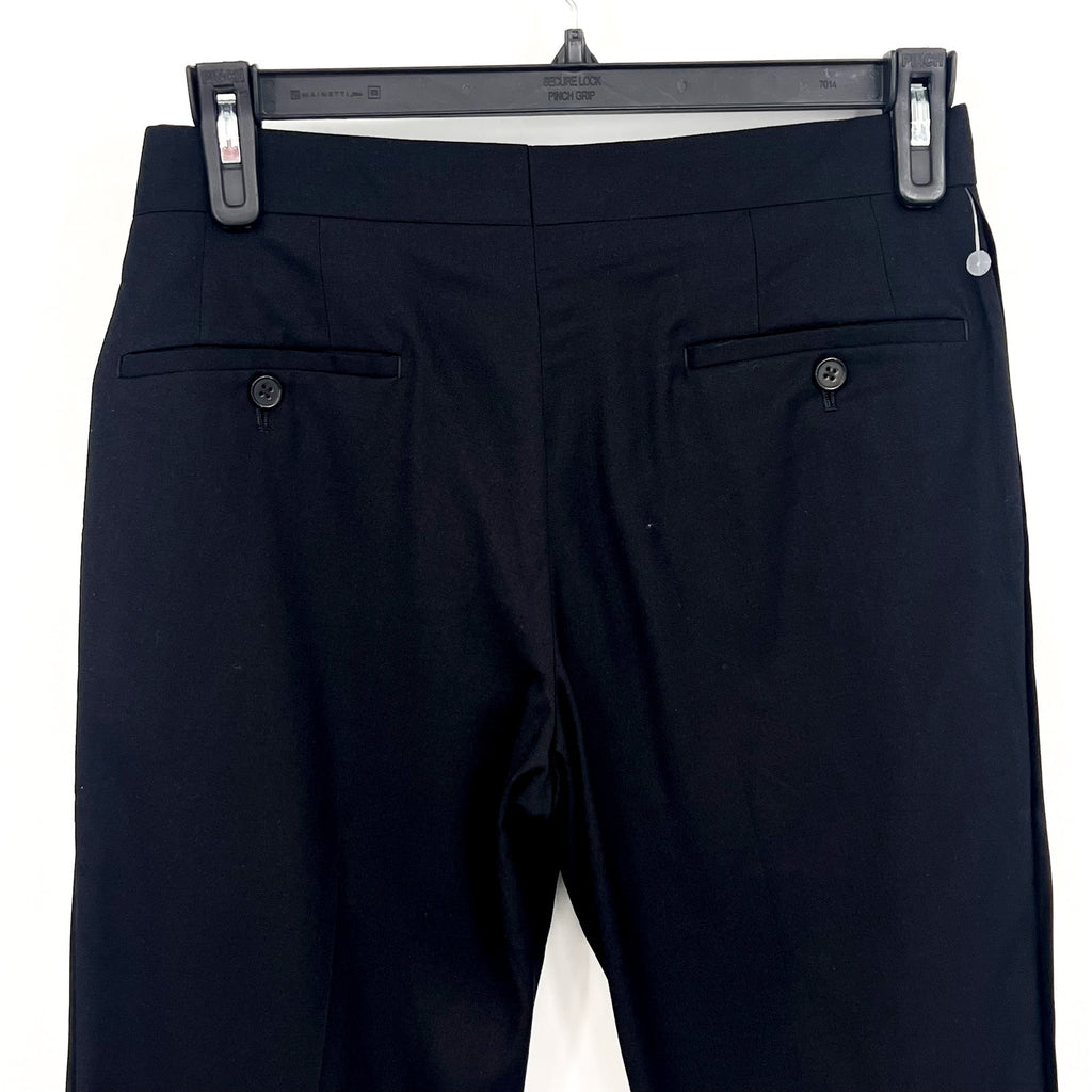 THE SAVILE ROW Mens Berwick Slim Straight Dress Pants 30X30 Black NWOT