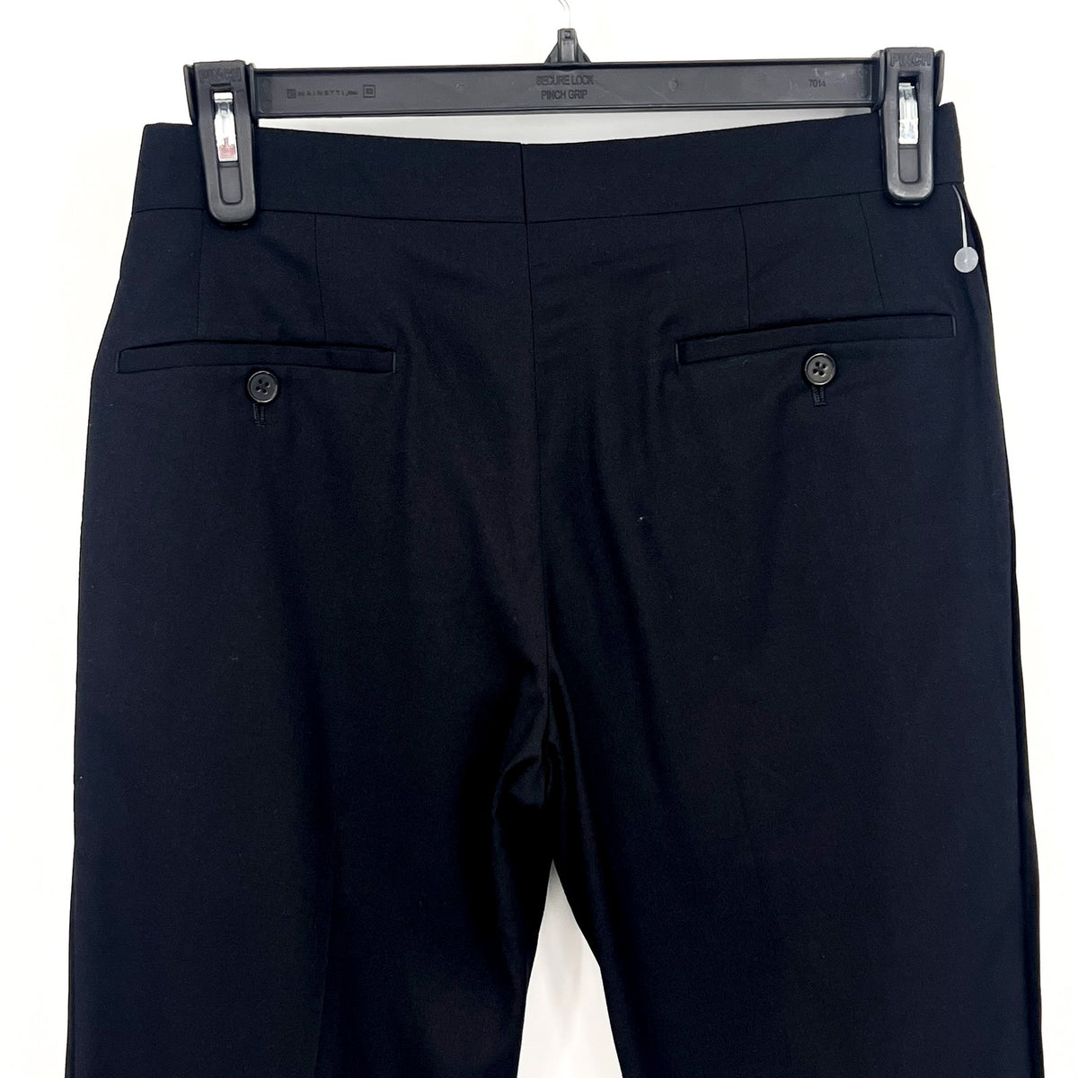 THE SAVILE ROW Mens Berwick Slim Straight Dress Pants 30X30 Black NWOT