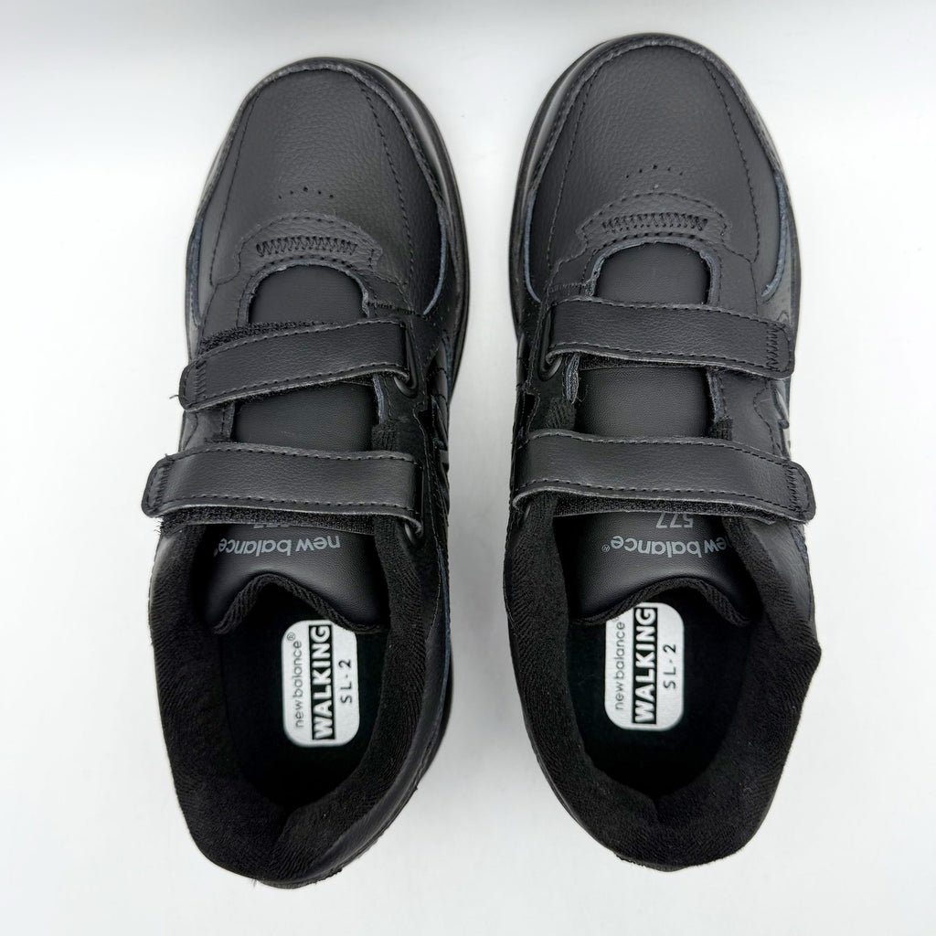 New Balance Womens 577 Walking Sneakers US 7 EU 37.5 Black Hook-and-Loop NIB
