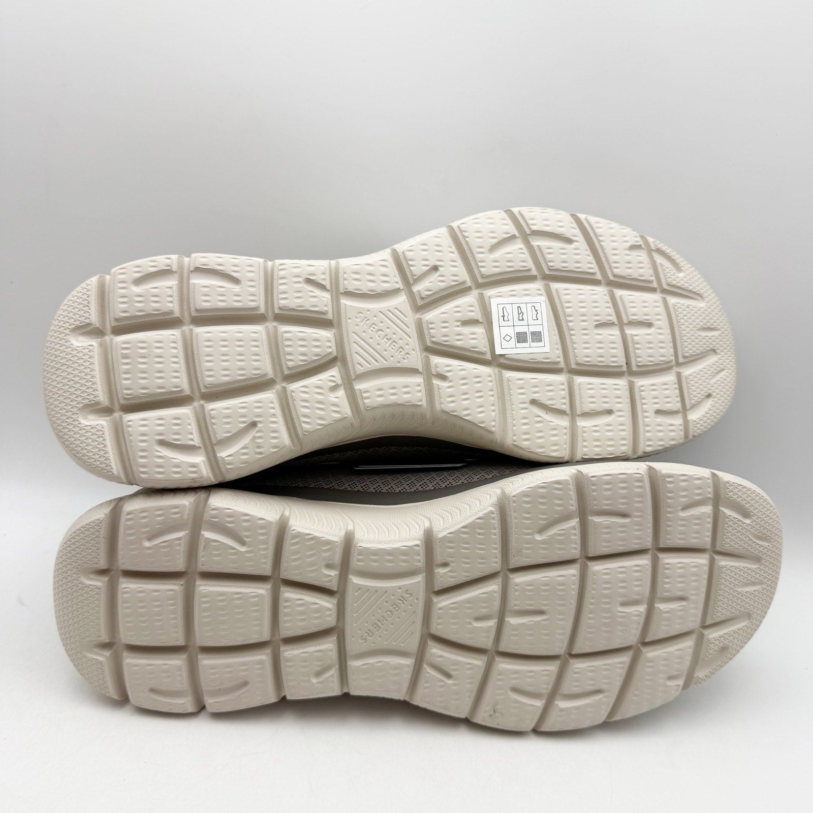 Skechers Mens Summits Slip-Ins Sneakers US 11.5 EU 45.5 Beige Grey NWT
