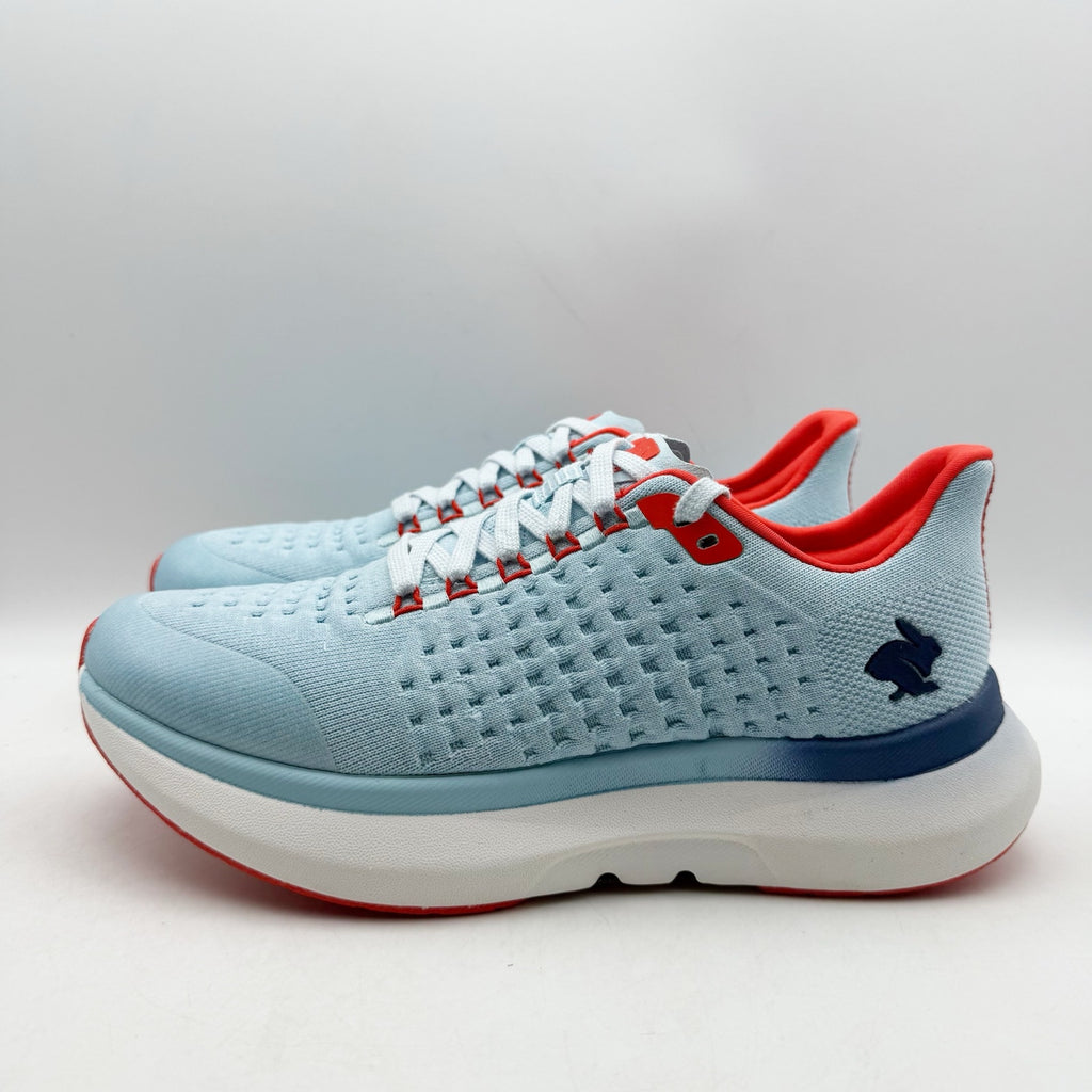 Rabbit Womens Dream Chaser Running Shoes US 9 Light Blue Athletic Sneakers NIB