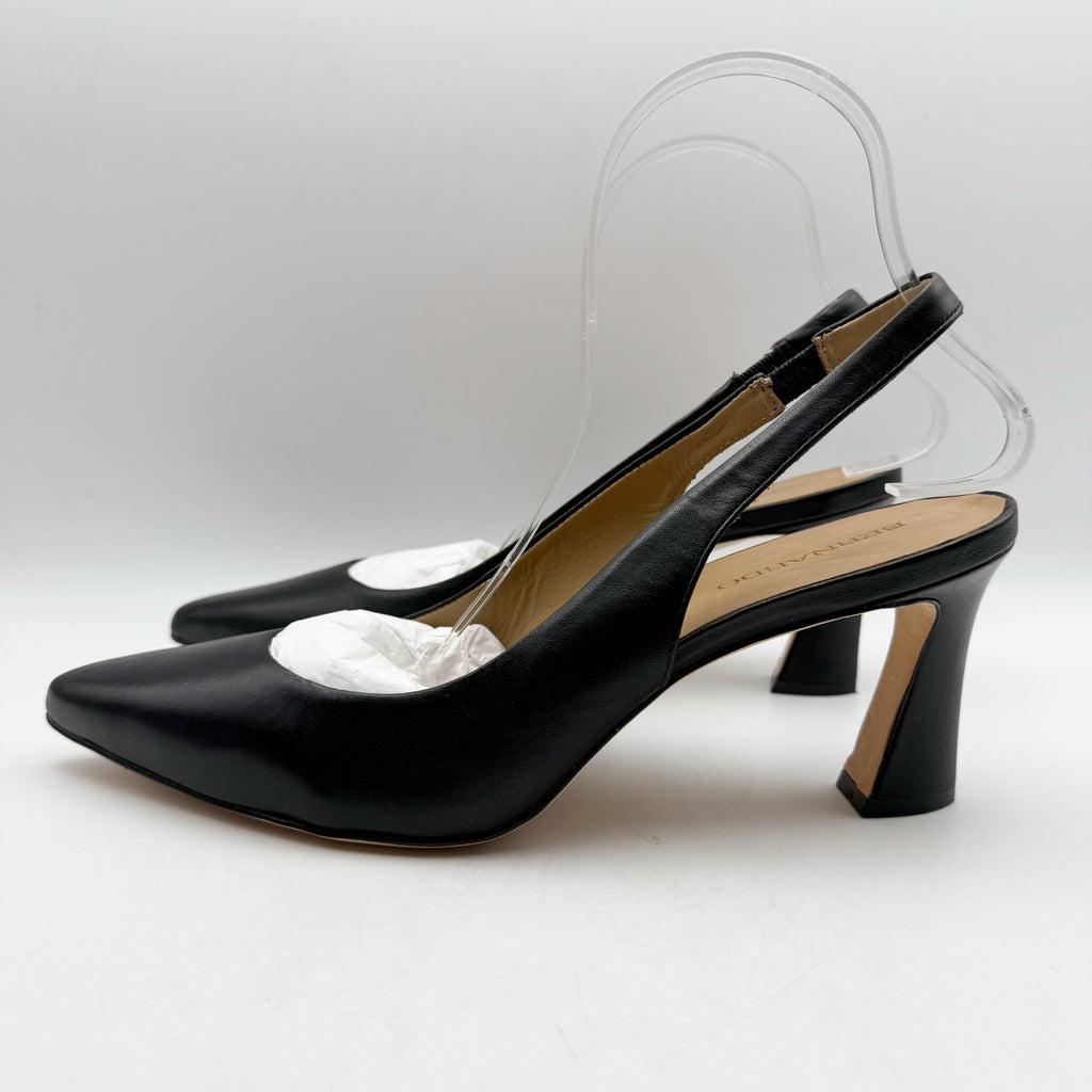 Bernardo Womens Felicity Heels US 11M EU 41 Leather Slingback Pump NIB
