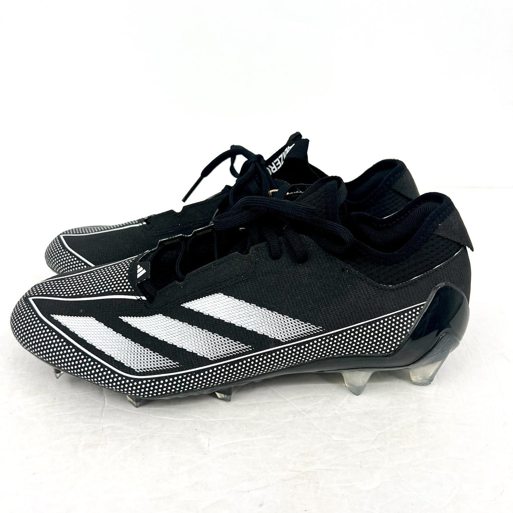 Adidas Mens Adizero Electric 1 Football Cleats Size 8 Black White NWOB