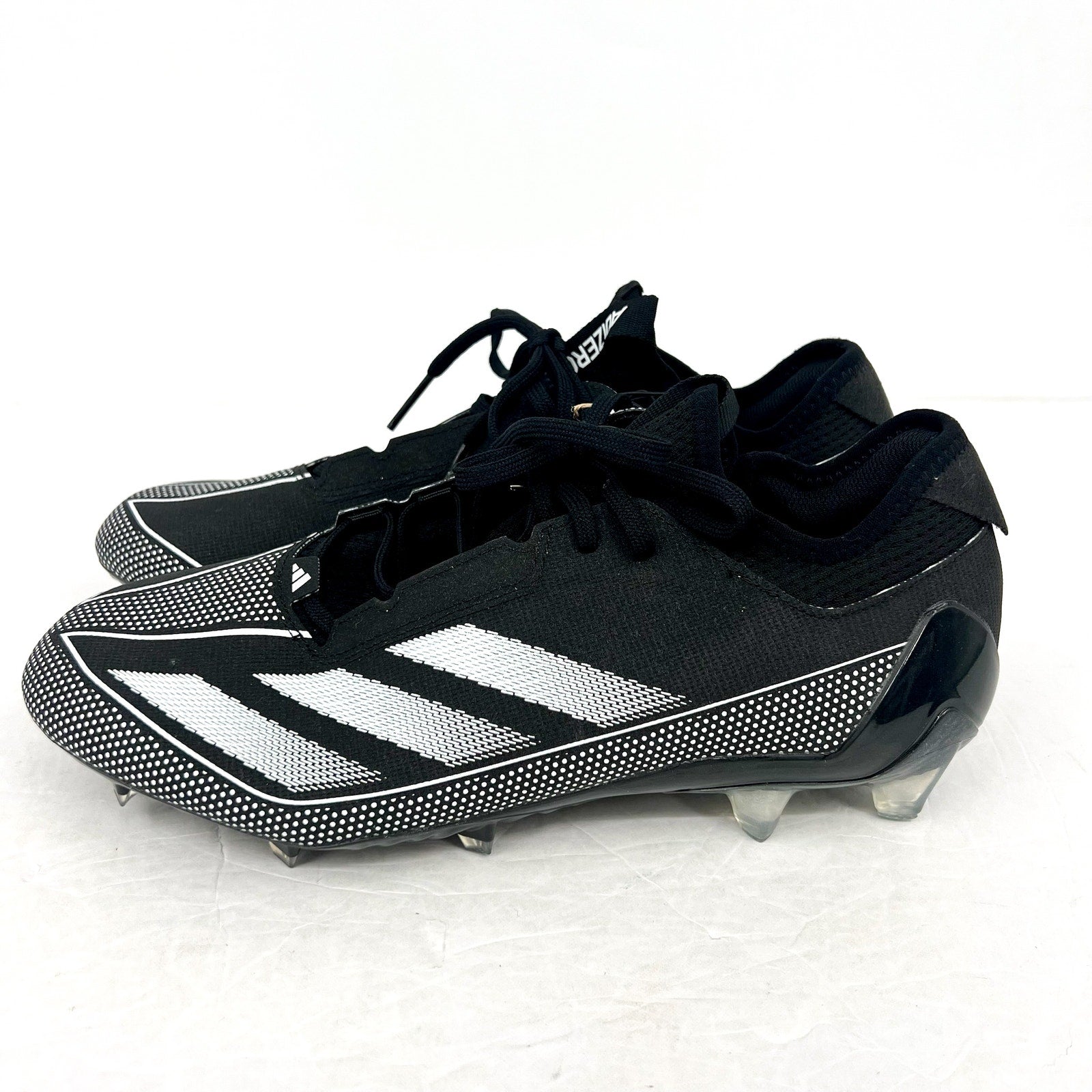 Adidas Mens Adizero Electric 1 Football Cleats Size 8 Black White NWOB