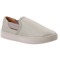 Spenco Womens Parker Low Sneakers Size 7.5 M EU 38 Oyster Grey Slip In NIB
