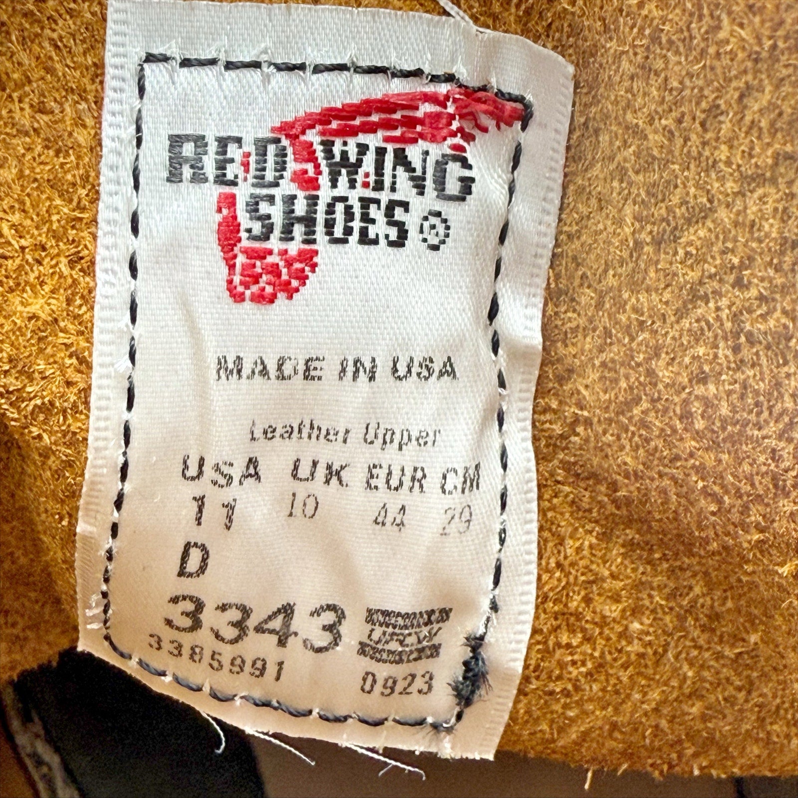 Red Wing Mens Blacksmith 6" Boots US 11D Tan Copper Rough & Tough Leather NIB