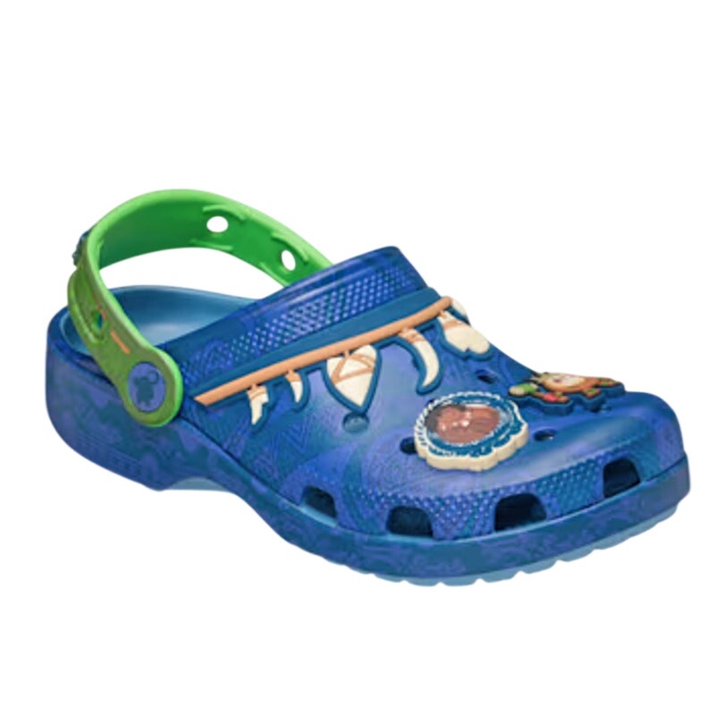 Crocs UNISEX Moana Classic Clog Mens 9 Womens 11 Blue Green NWOB