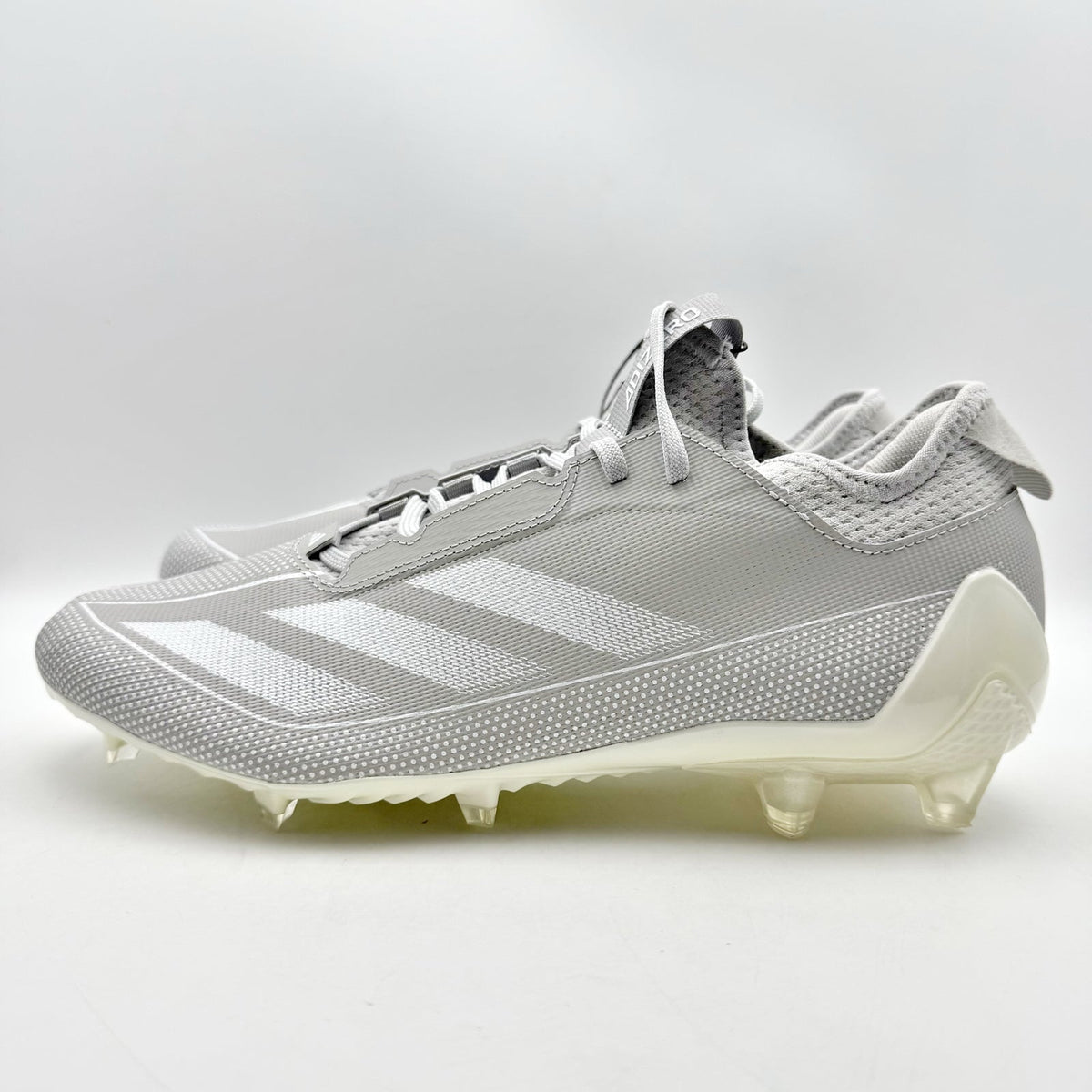 Adidas Mens Adizero Electric 1 Football Cleats Size 12 Grey White Athletic NIB