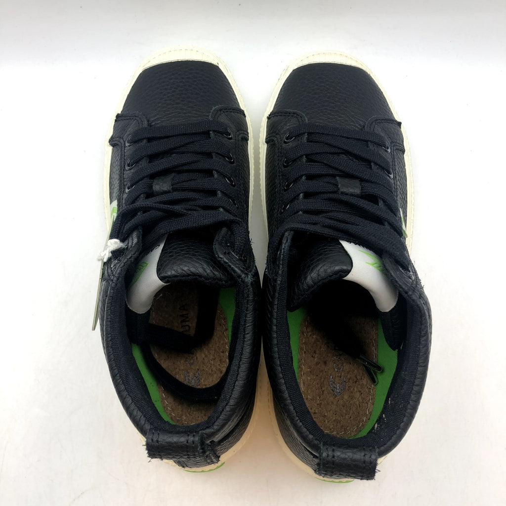 Cariuma OCA High Sneakers Womens 8.5 Mens 7 Black Premium Leather NIB